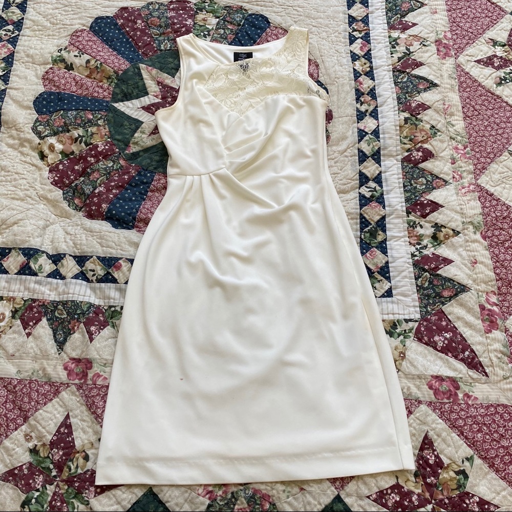 Off white Suzi Chin dress